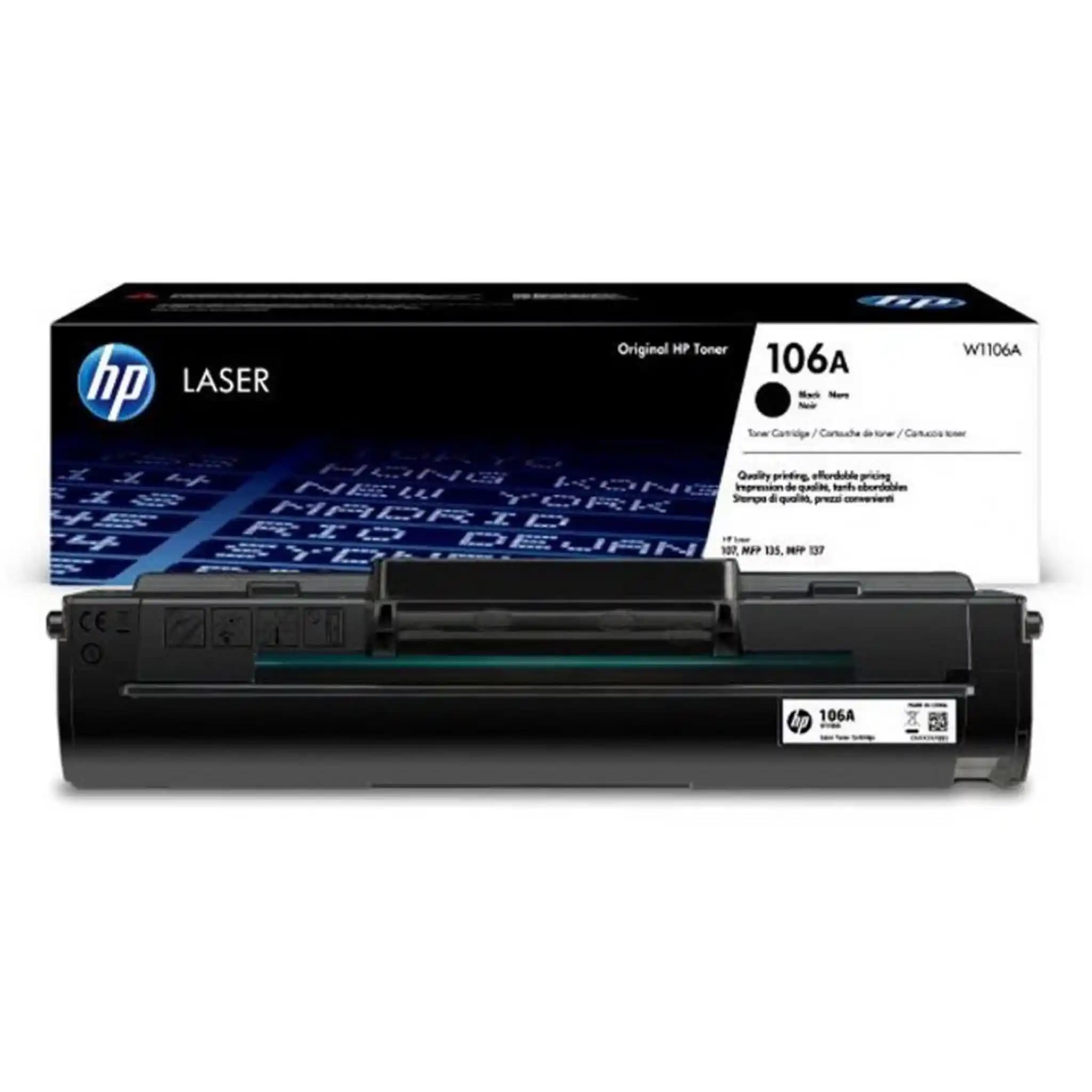 HP W1106A Siyah Orijinal Lazer Toner: Yüksek Kalite ve Güvenilirlik İçin Doğru Seçim