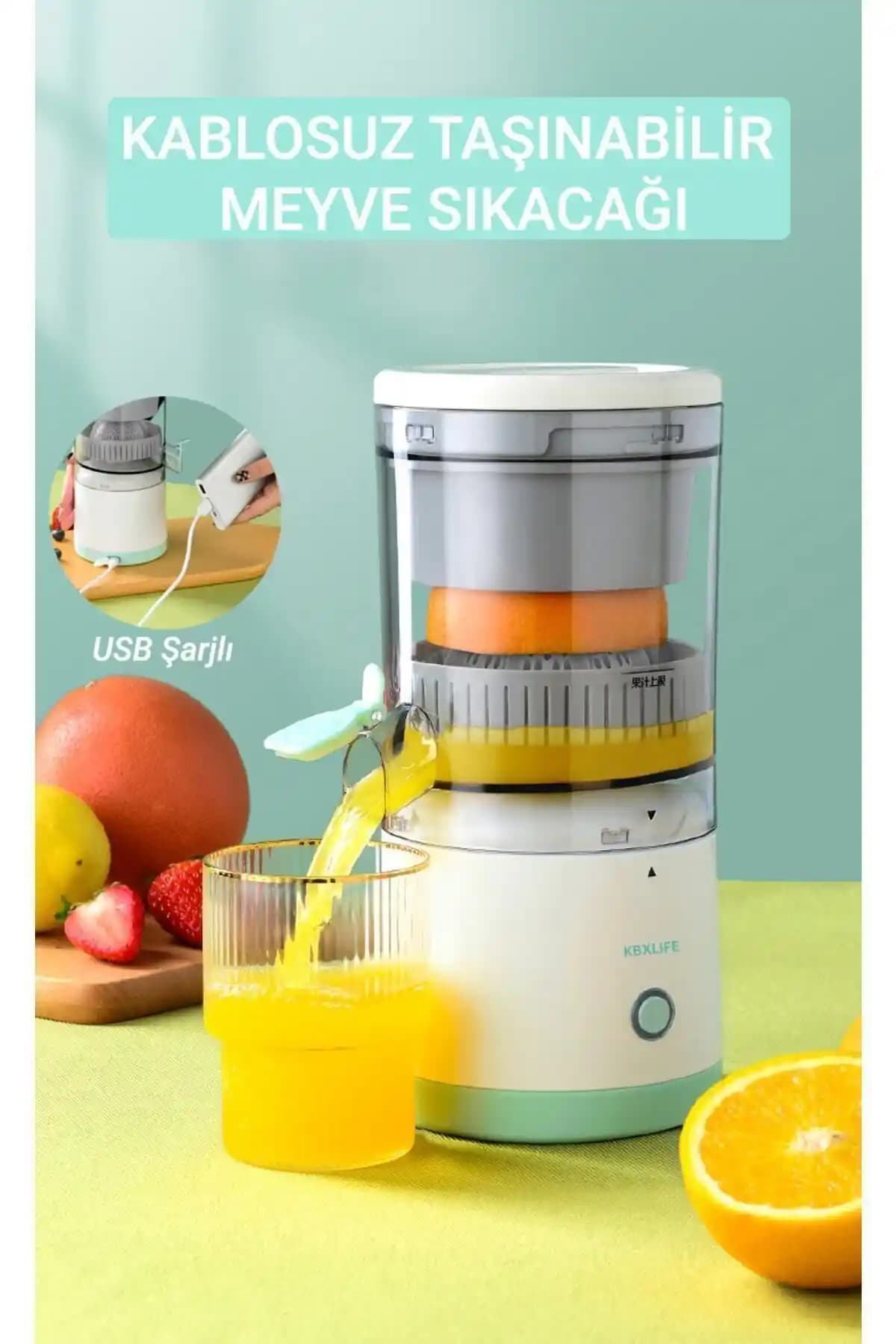 Şarjlı Katı Meyve Sıkacakları: Modern Teknolojilerle Sağlıklı ve Pratik Beslenme