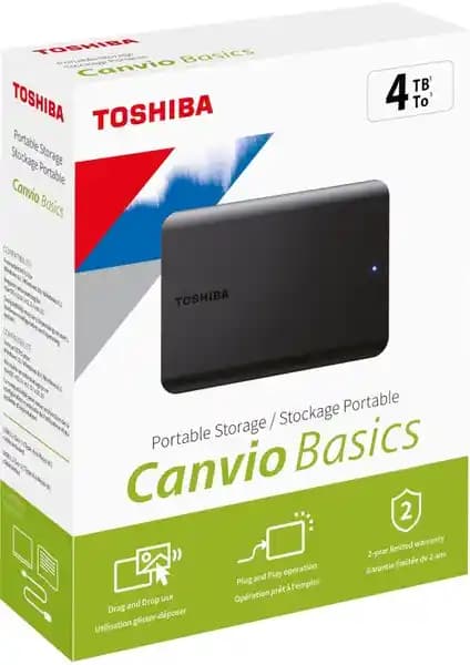 Toshiba 4TB Canvio Basic ve WD 5TB Elements Harici Harddisk Karşılaştırması