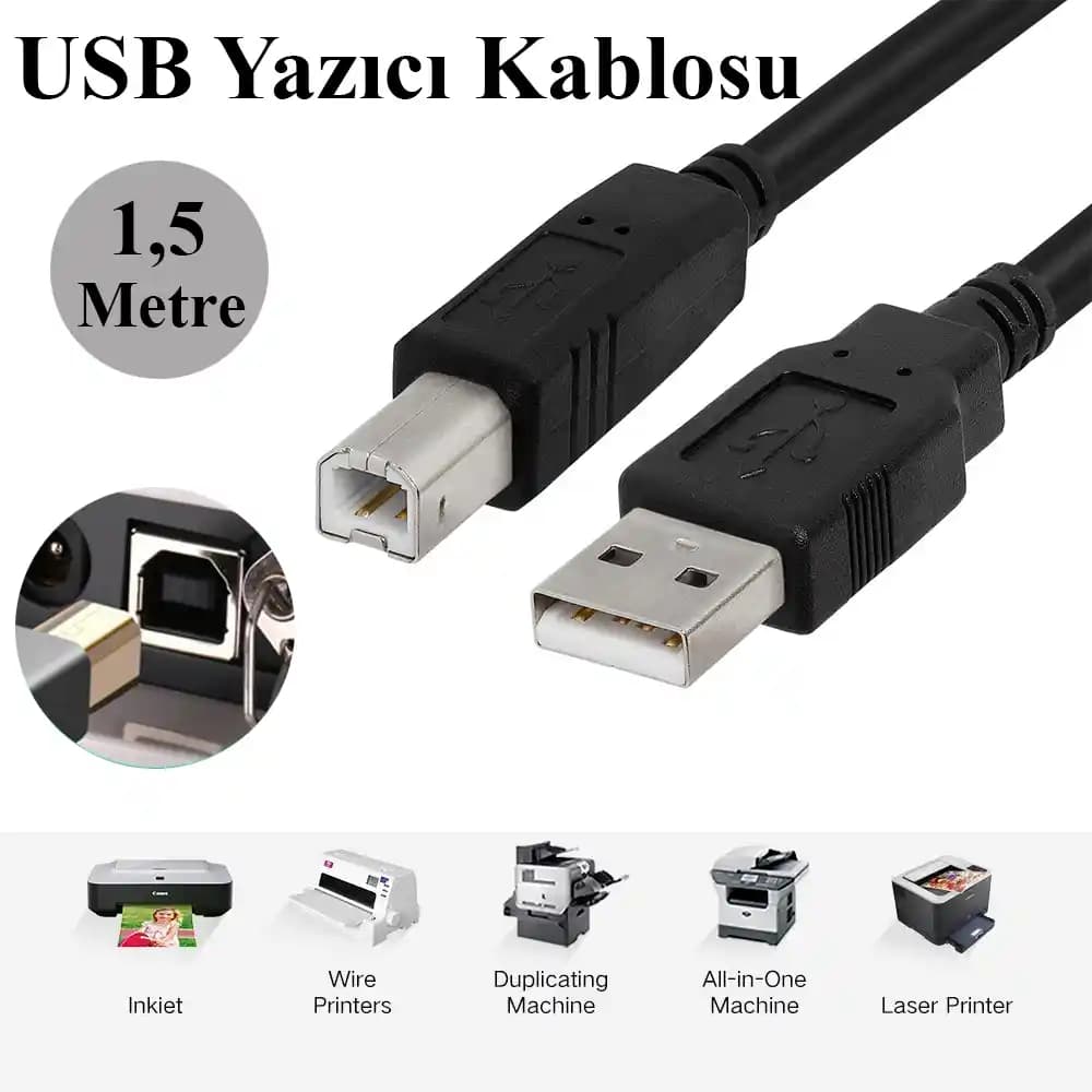 Yazıcı Kablosu Seçimi ve Kullanımı: Elektronik Bağlantıların Temel Unsuru