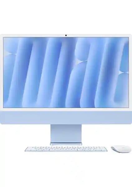 Apple iMac M4 Çipli 24 İnç Mavi All-in-One Bilgisayar Performans ve Tasarımın Buluşması