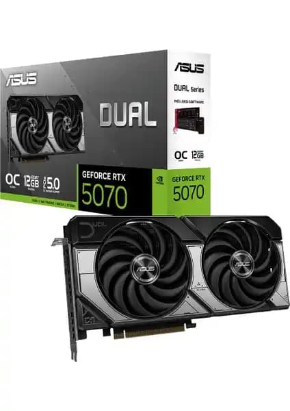 ASUS DUAL RTX5070 O12G Ekran Kartı Yüksek Performans ve Yenilikçi Özellikler