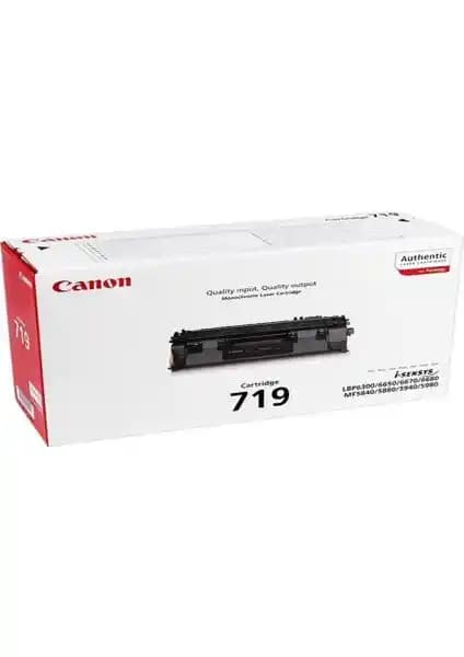 Canon CRG-719 Toner Kartuşu: Yüksek Kalite ve Güvenilirlik Sunan Baskı Çözümü