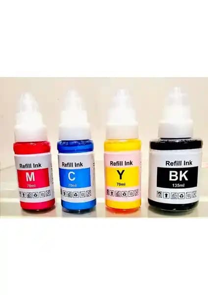 Canon GI 490 Muadil Mürekkep Refill İnk Tanklı Yazıcılar İçin Yüksek Verimlilik