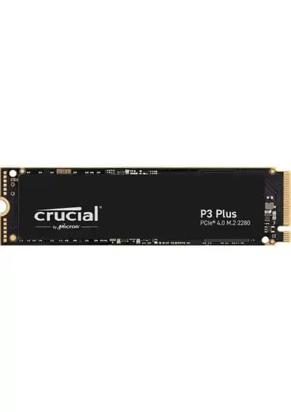 Crucial P3 Plus 500GB NVMe PCIe M.2 SSD: Yüksek Performans ve Güvenilirlik Sunan Depolama Çözümü
