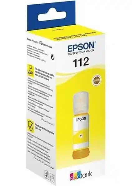 Epson 112-C13T06C44A Sarı Orijinal Mürekkep: Yüksek Kalite ve Güvenilirlik Sağlayan Çözüm