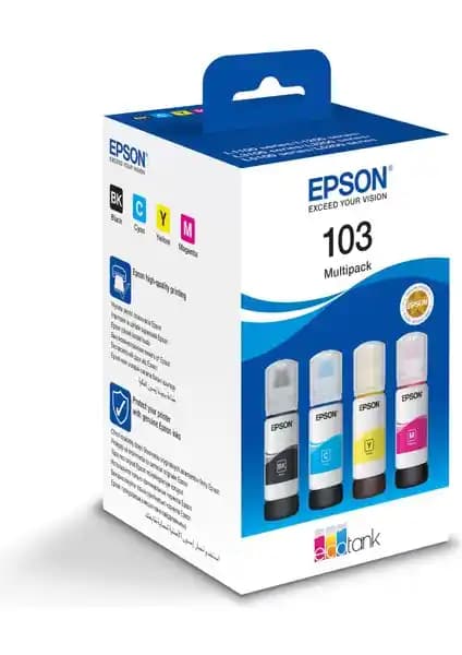 Epson T103 Ecotank Çoklu Paket: Ekonomik ve Çevre Dostu Baskı Çözümünün Özellikleri