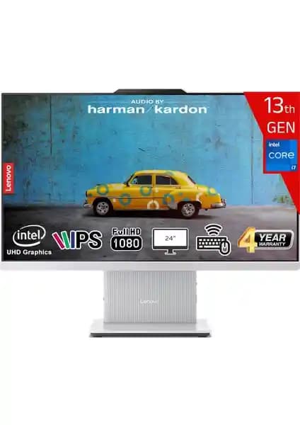 Lenovo Ideacentre AIO 24IRH9: Yüksek Performans ve Modern Tasarım Sunan All-in-One Bilgisayar