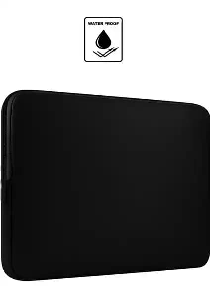 Luvenis Siyah Unisex Notebook ve Laptop Kılıfı Dayanıklı ve Şık Tasarım