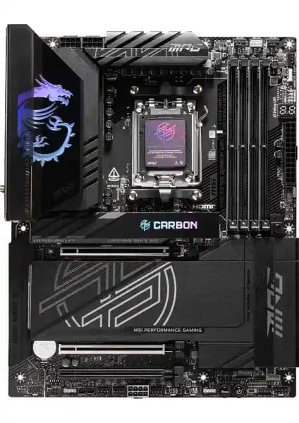 MSI MPG X870E Carbon WIFI Anakartı: Yüksek Performans ve Estetik Birlikte Sunar