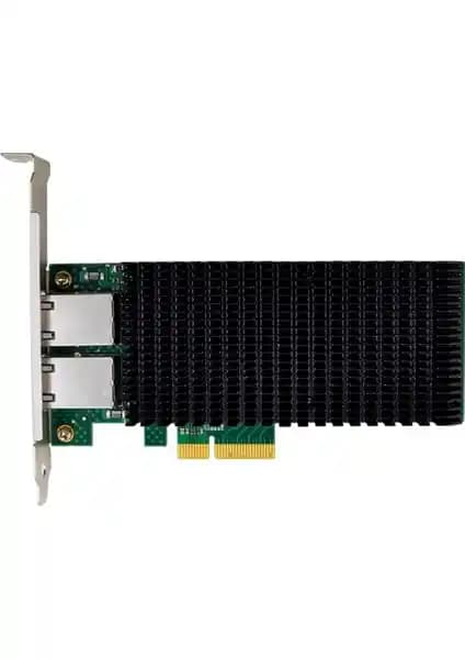 Sunweit ST7319 Intel X540-T2 Dual Port PCIe 10GBASE-T Ethernet Kartı Kurumsal Ağlar İçin