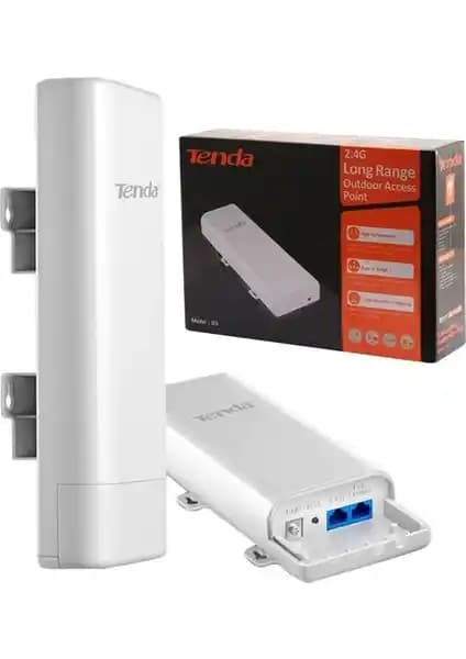 Tenda Venüs O3 Uzun Mesafe Kablosuz Bağlantı Çözümü ve Teknik Özellikleri
