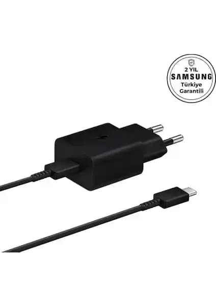 Samsung Ep-T1510X Type-C Hızlı Şarj Aleti - Siyah: Kompakt, Güvenilir ve Garantili