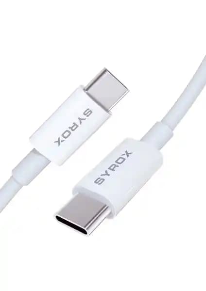 Syrox C95 Plus Type-C To Type-C Kablosu İncelemesi: Hızlı Şarj ve Veri Aktarımı
