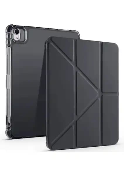Apple iPad 11. Nesil (A16) için dayanıklı ve çok fonksiyonlu origami silikon kılıf