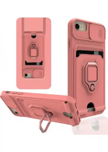 Aqua iPhone 6 Kılıfı Kamera Koruma ve Kartvizitli Tasarım ile Şıklık ve Koruma