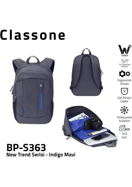 Classone BP-S363 ve PR-R164 Notebook Sırt Çantaları Karşılaştırması ve Özellikleri