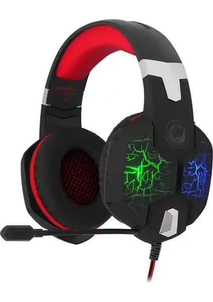 GAMEMAX FHP-G1425R Titreşimli Oyuncu Kulaklığı Yüksek Ses ve Konfor Sunar