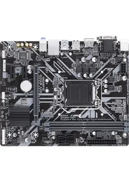 Gigabyte H310M S2H 2.0 Anakart İncelemesi: Temel Kullanım İçin Uygun ve Ekonomik Seçenek