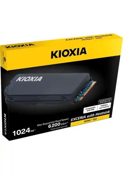 Kioxia Exceria Heatsink ve Samsung 990 PRO W-Heatsink Karşılaştırması 1TB SSD Modelleri