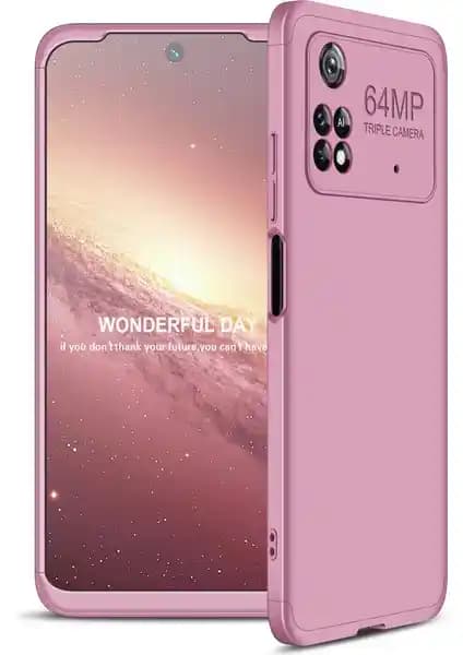 KNY Xiaomi Poco M4 Pro 4G için Dayanıklı ve Şık Üç Parçalı Kılıf Özellikleri