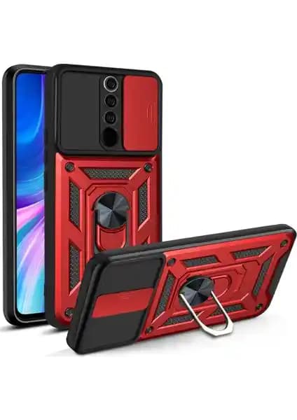 KNY Xiaomi Redmi 9 Kılıfı Ultra Korumalı Yüzüklü Manyetik Sürgülü Vega Kapak Özellikleri ve İnceleme