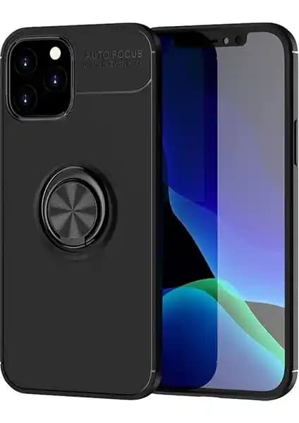 Pilanix Apple iPhone 12 Mini Yüzüklü Manyetik Silikon Kılıfı Şıklık ve Koruma Sunar