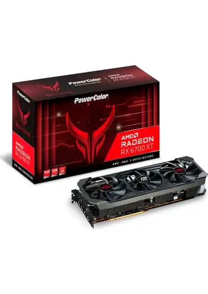 PowerColor Red Devil AMD Radeon RX 6700 XT 12GB GDDR6 ile yüksek performans ve dayanıklılık