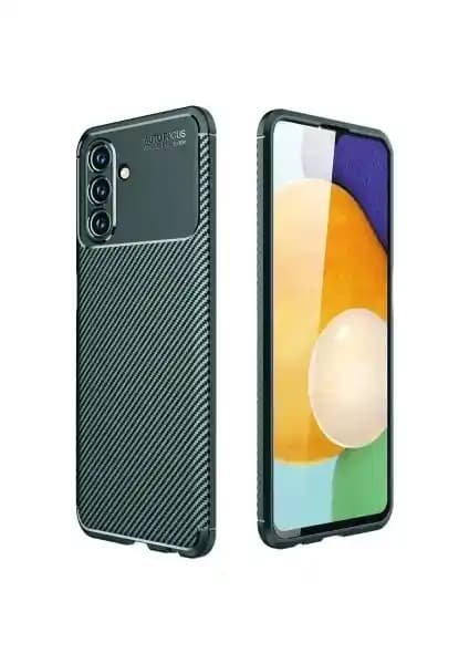 Samsung Galaxy A56 İçin Şık ve Koruyucu Karbon Tasarımlı Silikon Kılıf