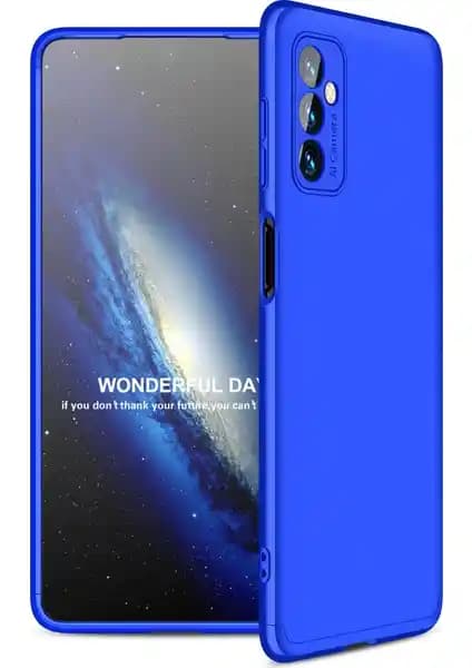 Samsung Galaxy M52 için Pilanix Üç Parçalı Güçlü ve Şık Koruma Kılıfı