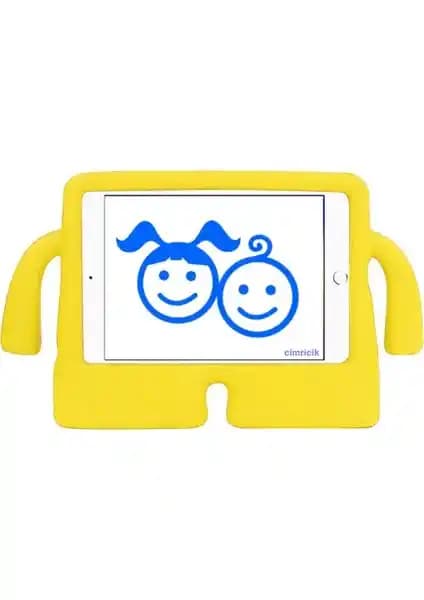 Samsung Galaxy Tab A8 10.5 2021 için Çocuk Güvenli Silikon Kılıfı ve Koruma Çözümü