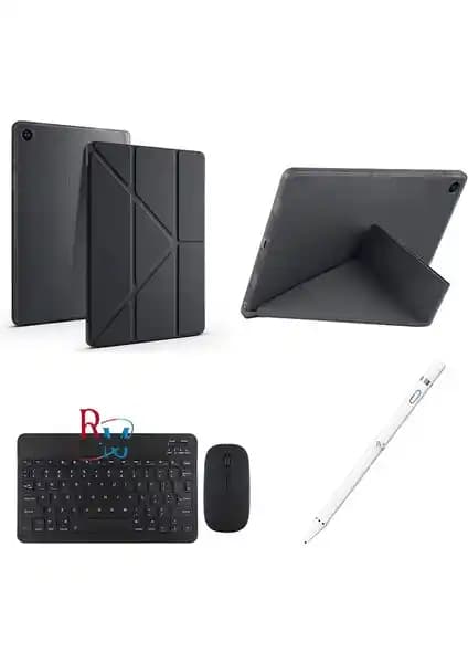 Samsung Galaxy Tab A9 Plus X210 için Çok Fonksiyonlu Koruma ve Çalışma Seti