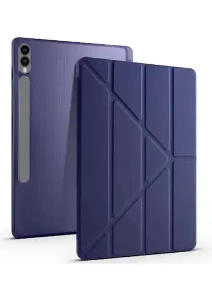 Samsung Galaxy Tab S9 FE Plus 12.4 İnç Silikon Kılıf Çok Fonksiyonlu Koruma ve Stand Özelliği