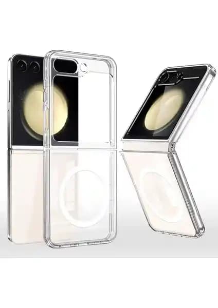 Samsung Galaxy Z Flip 7 İçin Şeffaf Silikon Kılıf: Şıklık ve Koruma Bir Arada