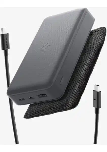 Spigen 30000 mAh 30W USB-C ve USB-A Powerbank ile Günlük Enerji İhtiyacınızı Karşılayın