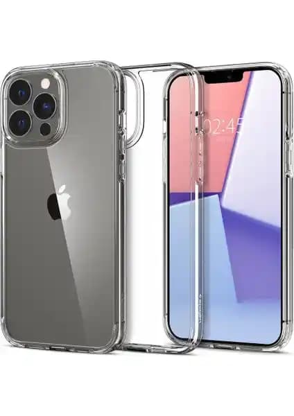 Spigen Ultra Hybrid Crystal Clear Kılıf iPhone 13 Pro için Şeffaf ve Dayanıklı Koruma