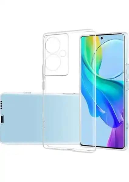 Vivo V29 Lite için Şeffaf Silikon Kılıf Estetik ve Koruyucu Tasarım