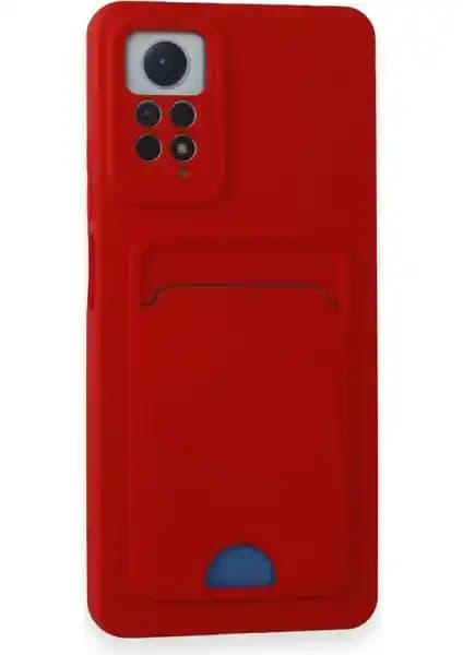 Xiaomi Redmi Note 12 Pro 4G için Şık ve Koruyucu Silikon Kılıf ve Kartlık Özelliği