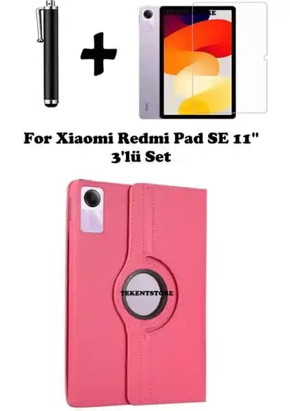 Xiaomi Redmi Pad Se 11 İnç Tablet Kılıf ve Aksesuar Seti ile Güvenli ve Şık Kullanım