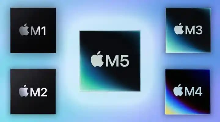Apple M1'den M5'e İşlemci Performansı ve Teknoloji Gelişimleri Karşılaştırması