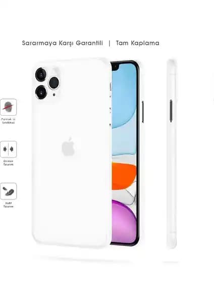 Apple iPhone 11 Pro Max için şık ve hafif mat kılıf tasarımı ve özellikleri