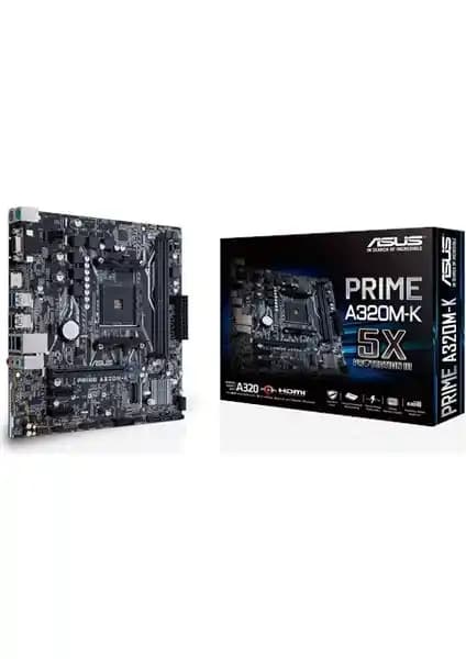 ASUS PRIME A320M-K DDR4 Anakart: Uygun Fiyatlı ve Çok Yönlü Bilgisayar Anakartı