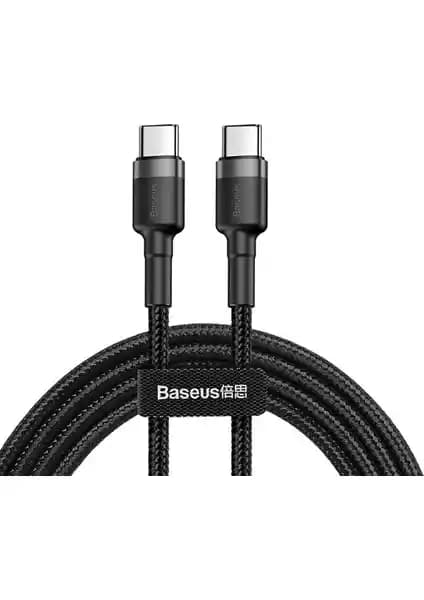 Baseus Cafule Type-C 60W PD 2.0 Hızlı Şarj ve Veri Aktarım Kablosu Detayları