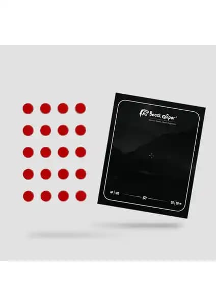 Beast eSpor Universal Dot Mouse Skate Red Edition: Yüksek Performanslı Kayma Aksesuarı