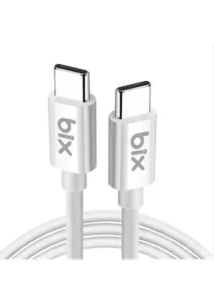 Bix BX-UC02C 60W Type-C Hızlı Şarj ve Veri Kablosu Günümüz Teknolojisine Uygun
