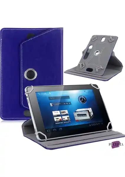 Fuchsia Huawei Matepad T10S Uyumlu 360° Dönebilen Standlı Kapaklı Tablet Kılıfı İncelemesi