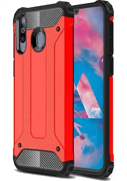 Galaxy M30 için Çift Katmanlı Koruma ve Şık Tasarım Sunan Kılıf