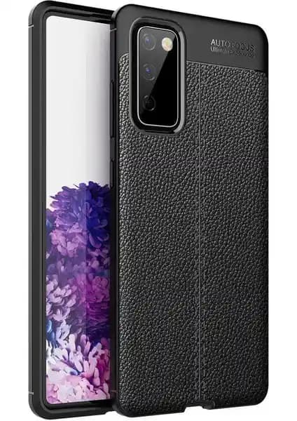 Galaxy S20 FE İçin Deri Görünümlü Silikon Kılıf: Şıklık ve Koruma Bir Arada