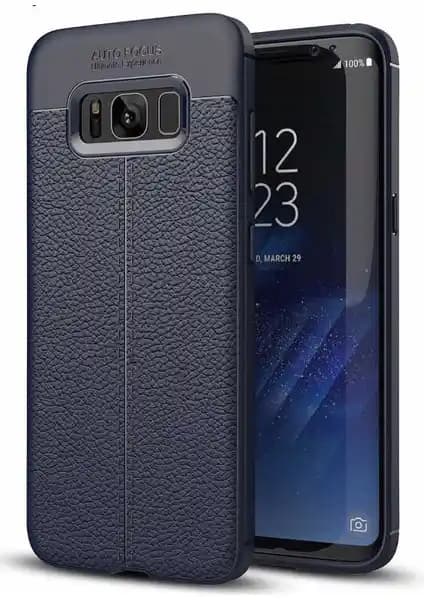Galaxy S8 için Darbeye Dayanıklı Deri Kılıf Armor Serisi ile Maksimum Koruma ve Şıklık