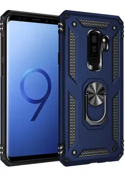 Galaxy S9 Plus için dayanıklı ve şık Vega Tank Sert Yüzüklü Standlı Kılıf detaylı incelemesi